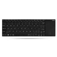 RAPOO E2710 vezeték nélküli billentyűzet és touchpad, fekete, HU