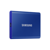 SAMSUNG hordozható SSD T7 USB 3.2 500GB (Kék) (MU-PC500H/WW)