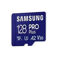 SAMSUNG PRO Plus microSD kártya, 128GB, SD-adapterrel (MB-MD128SA/EU)