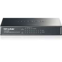 TP-LINK TL-SG1008P 8-port Gigabit switch, 4 PoE port, fém ház