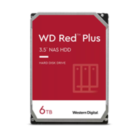 WD Red Plus NAS HDD 3.5", 6TB, 256MB (60EFPX)