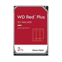 WD Red Plus NAS Hard Drive 3,5", 2TB, 64MB (20EFPX)