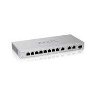 ZYXEL XGS1250-12 12-Portos Webről menedzselhető Multi-Gigabit Switch 3x 10G porttal és 1x 10G SFP+ porttal