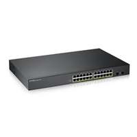 ZYXEL GS1900-24HP v2, 24-port GbE Smart Managed PoE Switch with GbE Uplink
