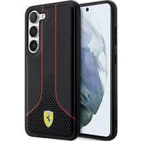 Ferrari Ferrari FEHCS23SPCSK Samsung Galaxy S23 S911 fekete keménytok perforált 296 P