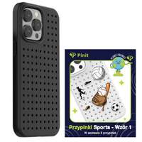 DRO Zestaw Etui Pinit Dynamic + Sport Pin iPhone 14 Pro 6.1" fekete minta 1 tok