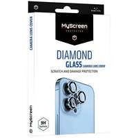 MyScreenProtector MS Diamond Glass kamera objektív tok iPhone 14 6,1"/14 Plus 6,7" fekete kameralencse-védő fólia