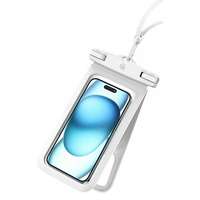 USAMS USAMS FSD1402 vízálló dupla tok, IP68 6.7" max - fehér