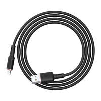 Acefast Kábel USB és Lightining Acefast C2-02, MFi, 2.4A, 1.2m (fekete)