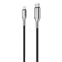 Cygnett Kábel USB-C Lightning Cygnett Armor 12W 1m (fekete)