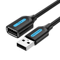 Vention USB 2.0 male-belső hosszabbító kábel Vention CBIBD 0.5m Fekete PVC