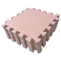 Puzzle habszivacs játszószőnyeg Light Pink 90x90 cm