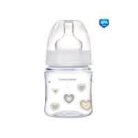 Canpol babies Anti-kólikás cumisüveg, EasyStart, NEWBORN BABY, 120 ml - bézs