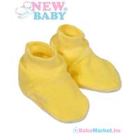 NEW BABY Baba cipő - New Baby sárga 62 (3-6 hó)