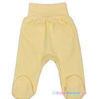 NEW BABY New Baby csecsemő lábfejes nadrág sárga 56 (0-3 h)