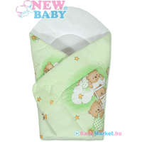 NEW BABY Pólya New Baby zöld maci