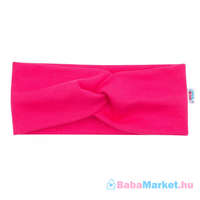 NEW BABY Baba fejpánt New Baby Style sötét rózsaszín 40,5 cm