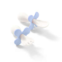 BabyOno BabyOno evőeszköz-készlet - ergonomikus, dobozzal pasztell kék 969/05