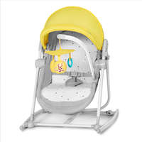 Kinderkraft Kinderkraft 5in1 bölcső-babaágy-hinta-pihenőszék-szék - Unimo Up sárga