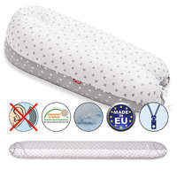 Scamp Scamp szoptatós párna univerzális pamut Little Heart White Grey SZPE136