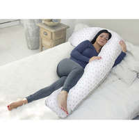 Scamp Scamp ölelő párna F-alakú 75x135cm Little Heart White Grey FELP001_75