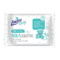 Linteo LINTEO nedves törlőkendő - Baby AQUA Sensitive 10 db