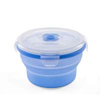 Nuvita Nuvita Összecsukható szilikon tányér 540ml - Kék - 4468