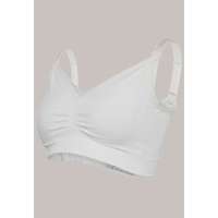 Carriwell Carriwell Organikus pamut Varrásnélküli betétes szoptatós melltartó M - fehér