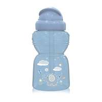 Baby Care Baby Care Mini szívószálas sportitató 200ml - Moonlight Blue
