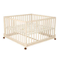 Timba Timba Timba 3 120x120-as összecsukható, emelhető, görgős járóka - Borostyán