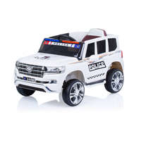 Chipolino Chipolino SUV POLICE PATROL elektromos autó bőr üléssel - fehér