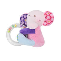 Lorelli Toys Lorelli Toys Plüss gyűrűs játék - Pink elefánt