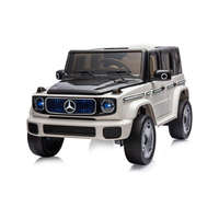 Chipolino Chipolino SUV Mercedes Benz EQG elektromos autó bőr üléssel - white