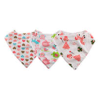 Baby Care Baby Care nyálkendő szett 3 db-os - lányos