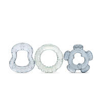 Baby Care Baby Care 3 db-os hűthető rágóka - Iceberg Green/Cameo Blue