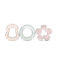 Baby Care Baby Care 3 db-os hűthető rágóka - Iceberg Green/Mellow Rose