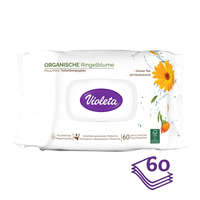 Violeta Violeta nedves toalettpapír érzékeny bőrre, 60 db