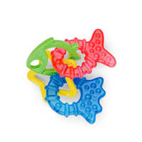 Baby Einstein BABY EINSTEIN Rágóka 4db BPA mentes Cool Critters - 3hó+