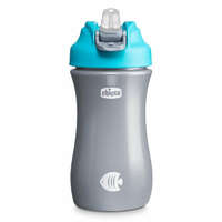 Chicco Chicco Kids Pop-Up, 350ml, szívószálas kulacs, 2év, kék