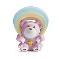 Chicco Chicco Rainbow Bear - Szivárvány maci zene-fény projektor, elemes, rózsaszín