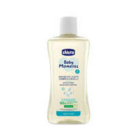 Chicco Chicco Baby Moments újszülött fürdető és sampon 200ml
