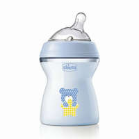 Chicco Chicco NaturalFeeling közepes folyású cumisüveg, 250 ml