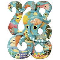 Djeco Djeco Művész puzzle - Octopus, 350 db-os