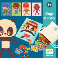 Djeco Djeco Öltöztető játék - Ruha bingó - Dress Up Bingo