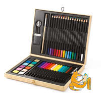 Djeco Djeco Kreatív készlet - Festő és rajz készlet - Color box