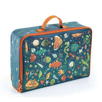 Djeco Djeco Trendi kis bőrönd - Vicces halak - Fishes suitcase