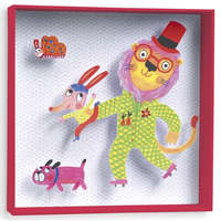 Djeco Djeco Little Big room Falikép Oroszlán - Lion