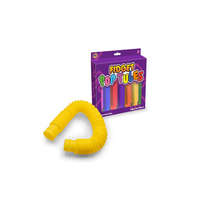 Fidget Fidget Pop Tubes hajlítható csövek, 8 darabos csomag