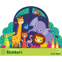 Napraforgó Kiadó Óriás puzzle - Állatkert
