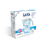 Laica Laica STREAM LINE fehér vízszűrő kancsó mechanikus kijelzővel és 1 db magnezium active bi-flux szűrőbetéttel